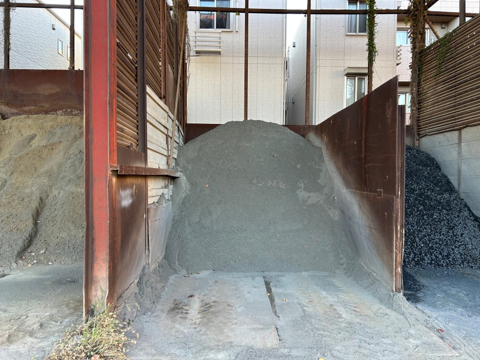 建材（骨材販売）